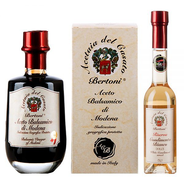 ACTIE: 1x Witte balsamico 4 jr 250ml 1x Rode Balsamico 8jr. 250ml