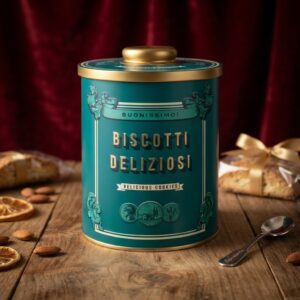 Buonissimo blik met kaneelkoekjes