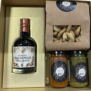 Giftbox met rode balsamico