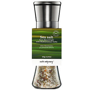 1+1 GRATIS - Zout molen – Sea salt Mediterranean