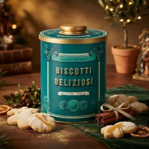 Buonissimo blik met kaneelkoekjes